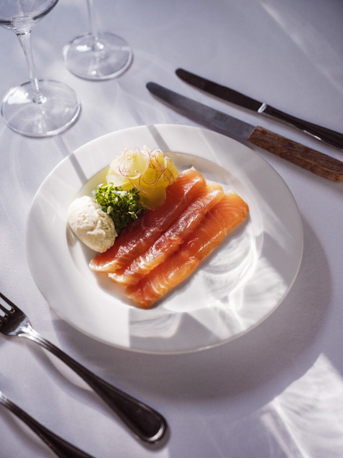 0002 - 2021 - Parsonage Grill - Oxford - High res - Salmon Seafood Gravalax - Web Feature
