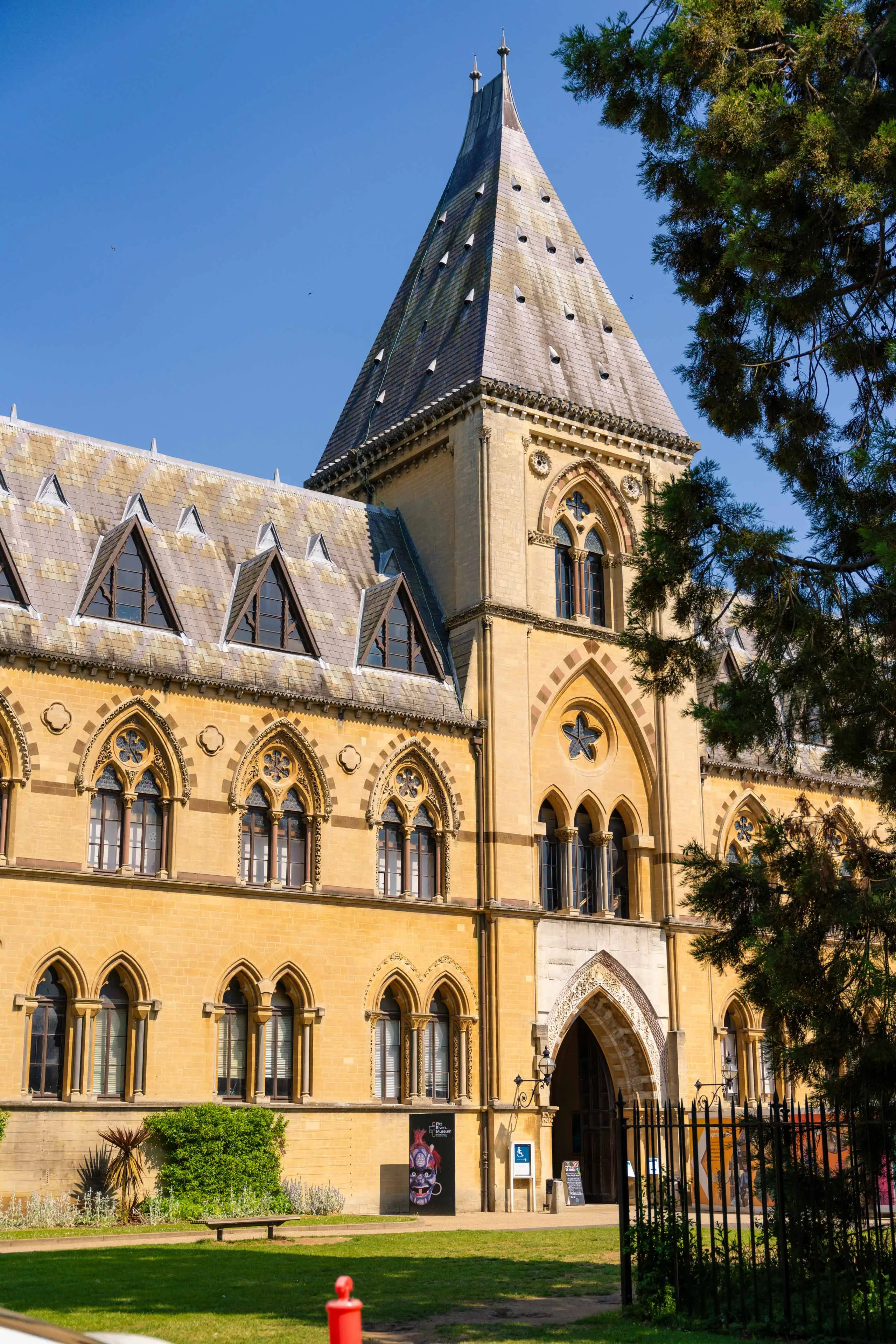 A7R05022 - 2023 - Pitt Rivers Museum - Oxford - High Res - Victorian Neo Gothic Building Spire Summer Natural History - Web Hero