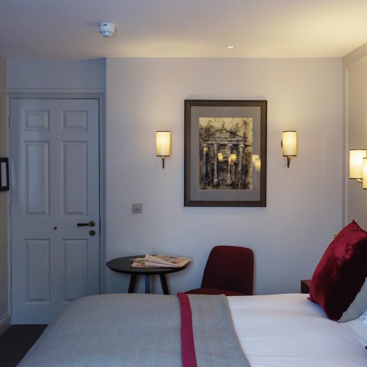 0006 - 2014 - Old Parsonage Hotel - Oxford - High res - Small Double bedroom Sketches (Press Web)